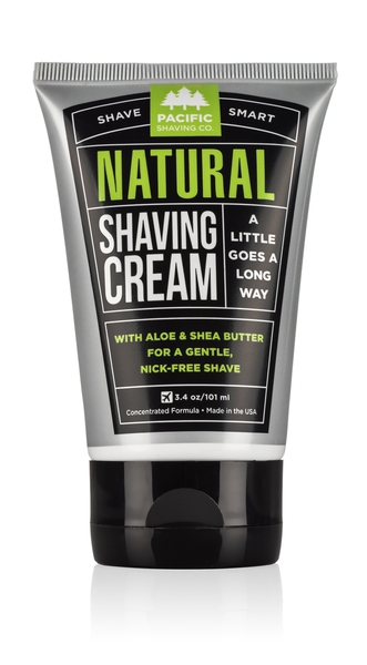 Pacific Shaving All Natural Shaving Cream Naturaalsete koostisosadega habemeajamiskreem