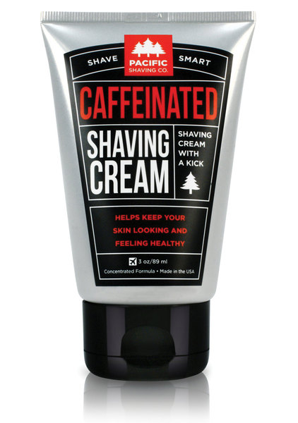 Pacific Shaving Caffeinated Shaving Cream Loodusliku kofeiiniga habemeajamiskreem