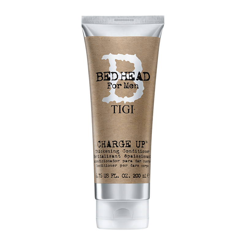 TIGI Bed Head for Men Charge Up Thickening Cond. Juukseid tihendav palsam igapäevaseks kasutamiseks.