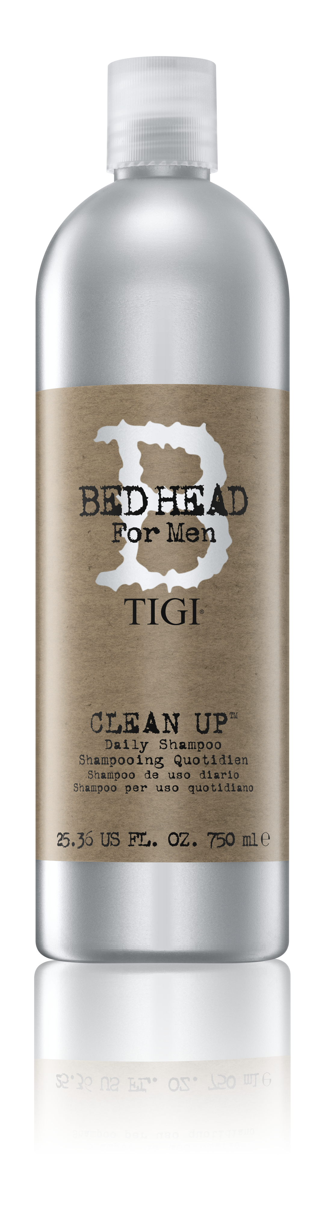 TIGI Bed Head For Men Clean Up Daily Shampoo Peanaha vereringet stimuleeriv šampoon.